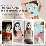 LED Photon Facial Mask Instrument with Neck Treatment
