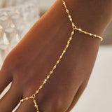 Βραχιόλι χειρός με αλυσίδες