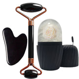 3-Piece Facial Ice Mold and Massage Tool Set