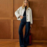 Plaid Lined Womens Jacket